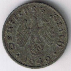 Image #2 of 10 Reichspfennig 1940 B