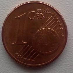 Image #1 of 1 Euro Cent 2012 F