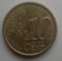10 Euro Cent  2005