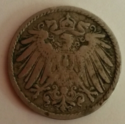 5 Pfennig 1902 J