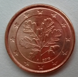 Image #2 of 1 Euro Cent 2015 A