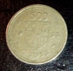 500 Cedis 1996