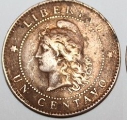Image #2 of 1 Centavo 1888