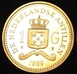 Image #2 of 1 Gulden 1989