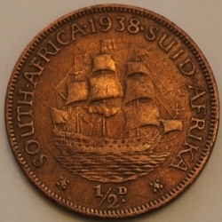 Image #2 of 1/2 Penny 1938