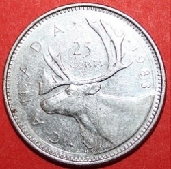 Image #2 of 25 Cents 1983
