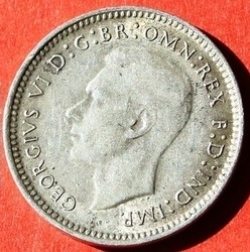 Image #1 of 3 Pence 1944 S