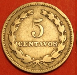 Image #2 of 5 Centavos 1956