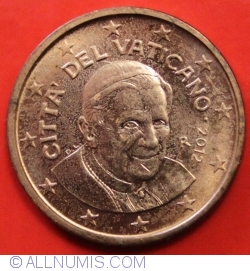 Image #1 of 1 Euro Cent 2012 R
