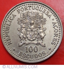 Image #1 of 100 Escudos 1986