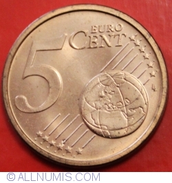 Image #2 of 5 Euro Cent 2012 R