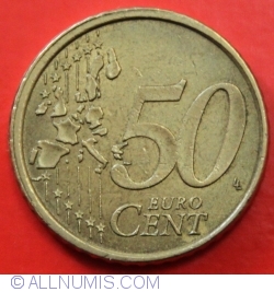 Image #2 of [ERROR] 50 Euro Cent  2002 - Strike error