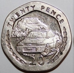 Image #2 of 20 Pence 1999