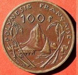 100 Francs 1988