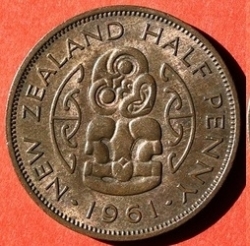 1/2 Penny 1961