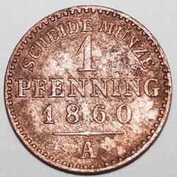 Image #2 of 1 Pfenning 1860 A
