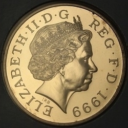 5 Pounds 1999 - Lady Diana