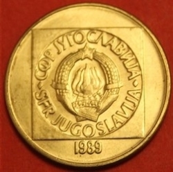 50 Dinari 1989