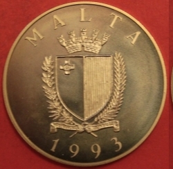 Image #1 of 1 Lira / 2 Ecu 1993