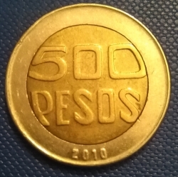 Image #1 of 500 Pesos 2010