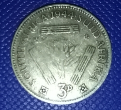 Image #1 of 3 Pence 1944