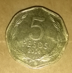 Image #1 of 5 Pesos 2006