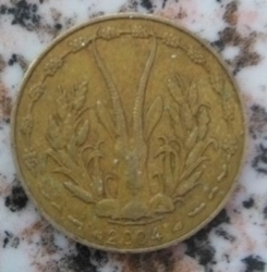 5 Francs 2004