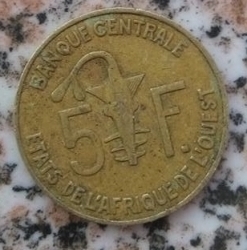 Image #1 of 5 Francs 2005