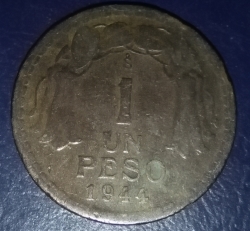 1 Peso 1944