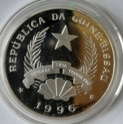 Image #2 of 50.000 Pesos 1996 - Hippopothamus