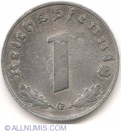 Image #1 of 1 Reichspfennig 1940 G