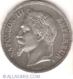 Image #1 of 5 Francs 1867