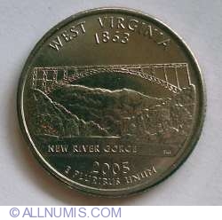 State Quarter 2005 P - West Virginia