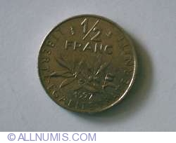 1/2 Franc 1997