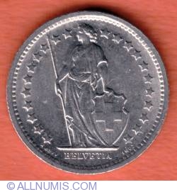 Image #1 of ½ Franc 1968 B