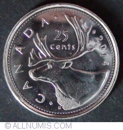 Image #2 of 25 cents 2014