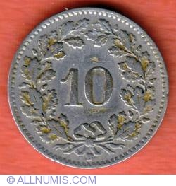 10 Rappen 1912 B