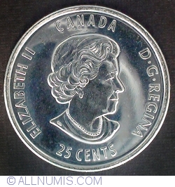 Image #1 of 25 cents 2017 Stanley Cup 125th anniversary