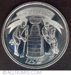 IN HAND 2017 Canada 25 Cents 125th Anniversary Stanley Cup Quarter UNC From ROLL 