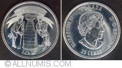 25 cents 2017 Stanley Cup 125th anniversary