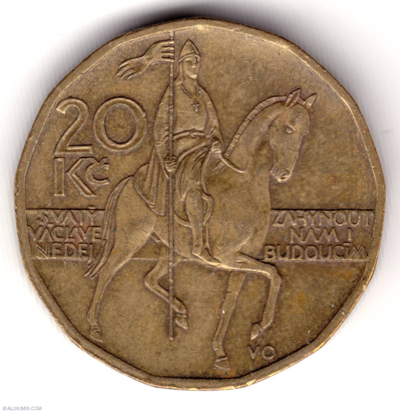 20 Korun 1998 Republic 1993 2010 Czech Republic Coin 11436