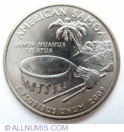 Image #2 of Quarter Dollar 2009 D - American Samoa