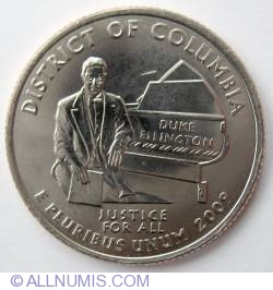 Image #2 of Quarter Dollar 2009 D- District of Columbia