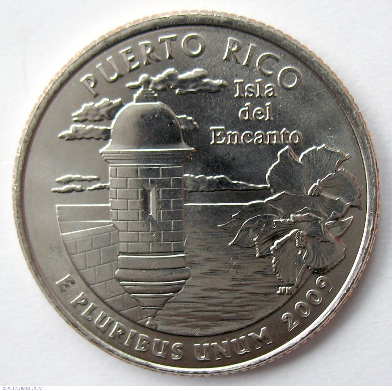 2009-D  BU Mint State PUERTO RICO US Territory Quarter 