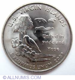 Image #2 of Quarter Dollar 2009 D - US Virgin Islands