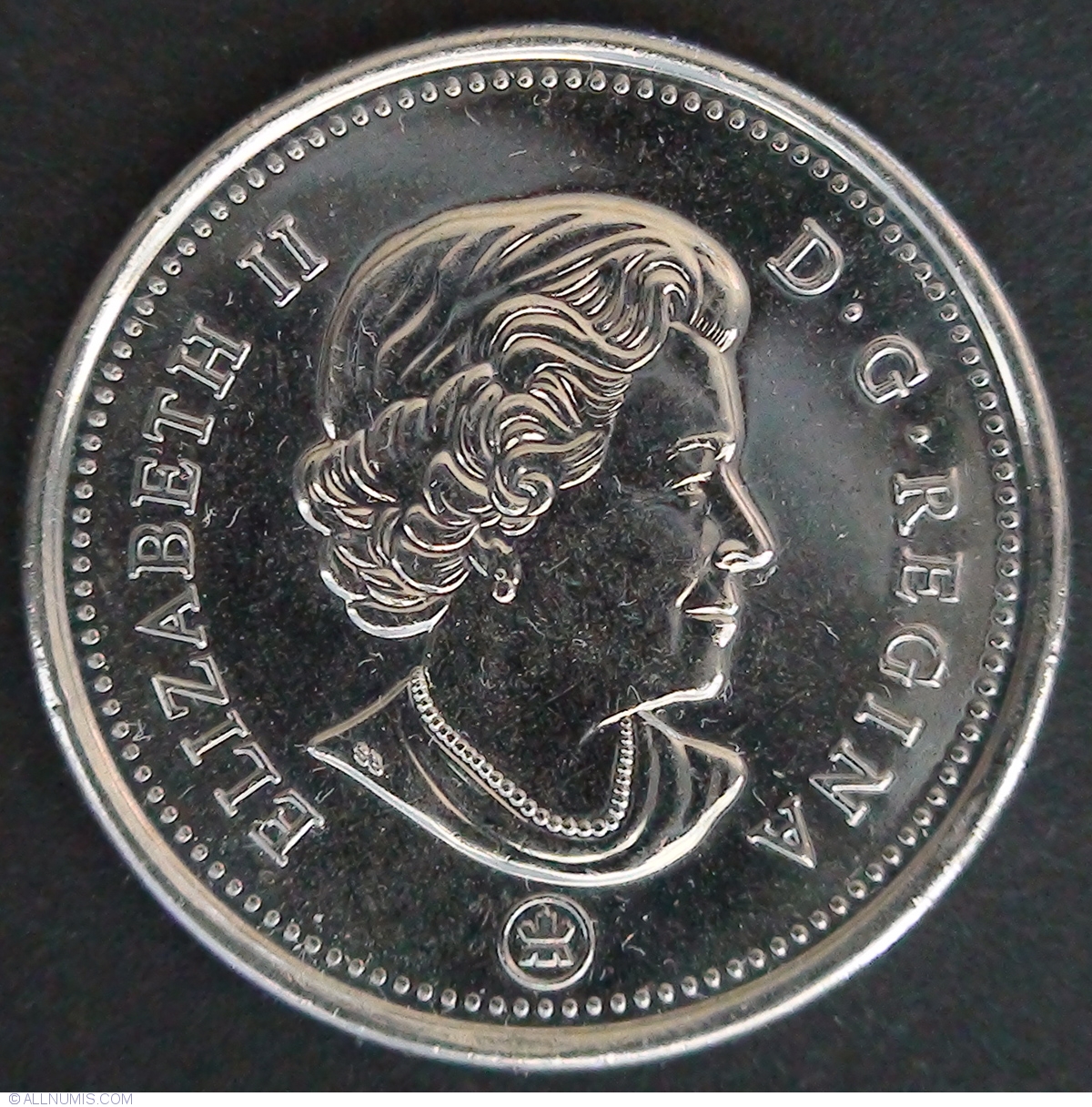 25 Cents 2016 Elizabeth II 1953 present Canada Coin 39120