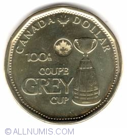 1 Dollar 2012 - 100 years of Grey Cup