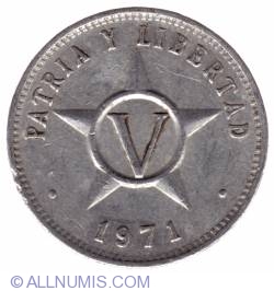 Image #2 of 5 Centavos 1971
