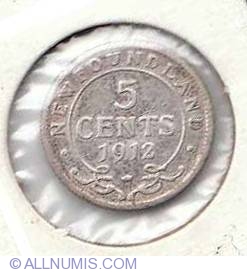 Image #2 of 5 Cents 1912