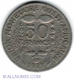 Image #2 of 50 Francs 1975